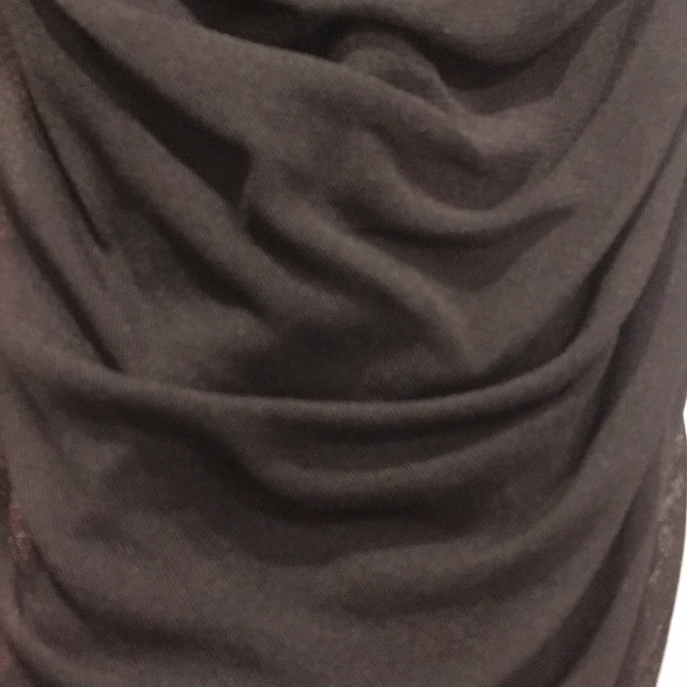 Black Ruched Dress - Picture 3 of 4